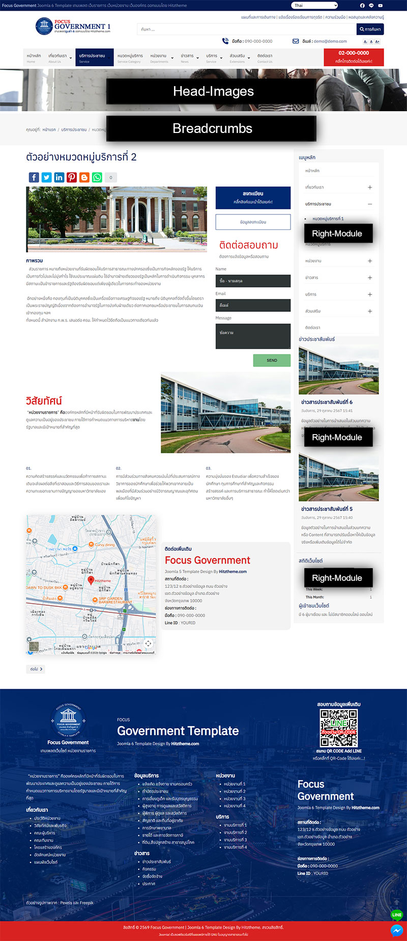Focus Government J6 Positions
