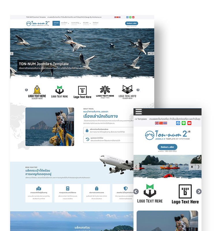 Ton-Num Joomla 6 Template