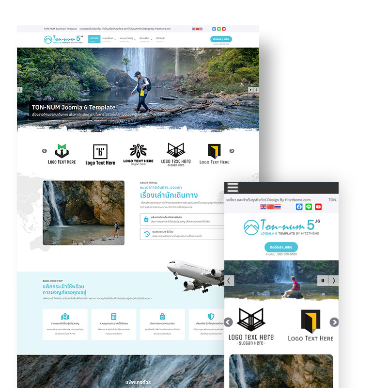 Ton-Num Joomla 6 Template